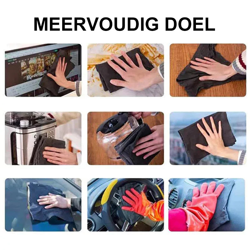 Verdikte magische schoonmaakdoek