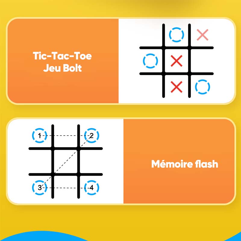 Appareil de jeu Tic-Tac-Toe