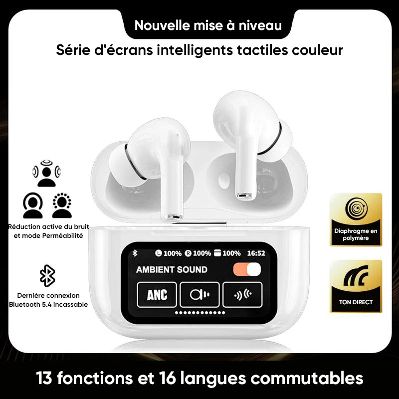 Écouteurs Bluetooth à réduction de bruit