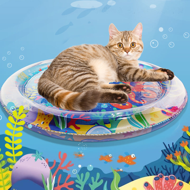 Tapis d'eau sensoriel pour animaux domestiques