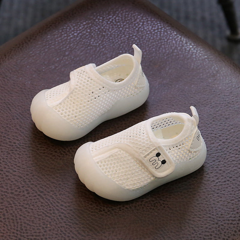 Chaussures antidérapantes en maille pour bébé