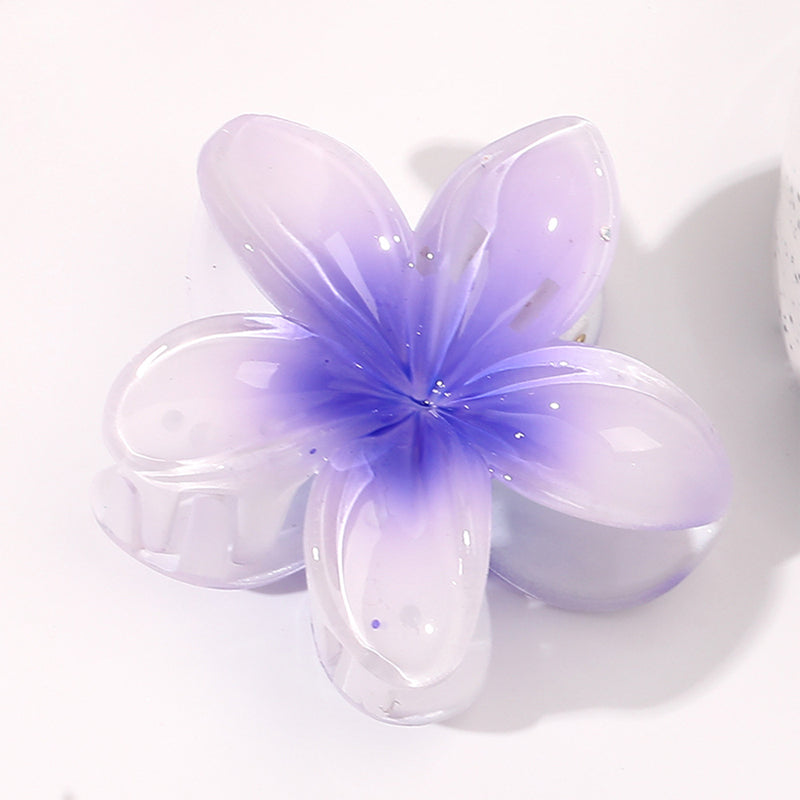 Barrette à cheveux fleur d'oeuf