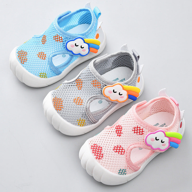 Chaussures respirantes antidérapantes pour bébé pour le printemps et l'été