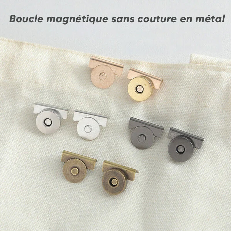 Boucle magnétique sans couture en métal