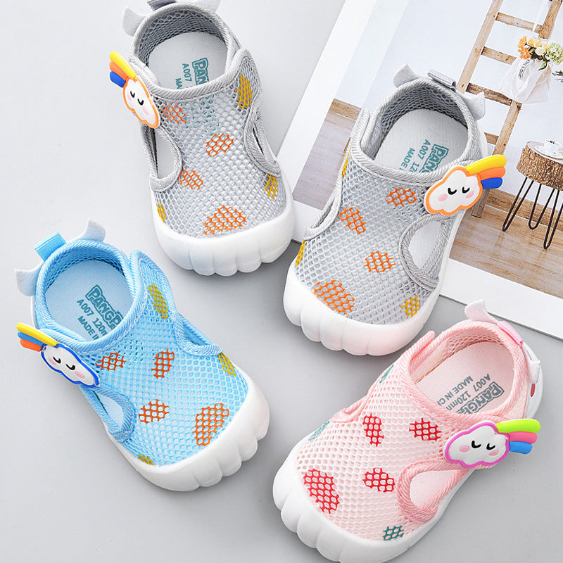 Chaussures respirantes antidérapantes pour bébé pour le printemps et l'été