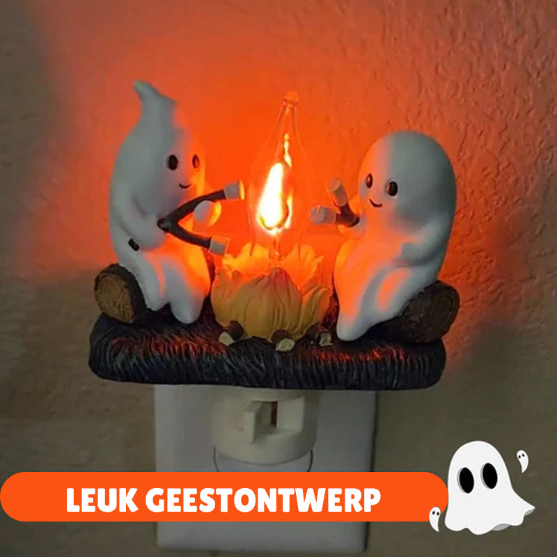 Ghost Bonfire knipperende nachtverlichting