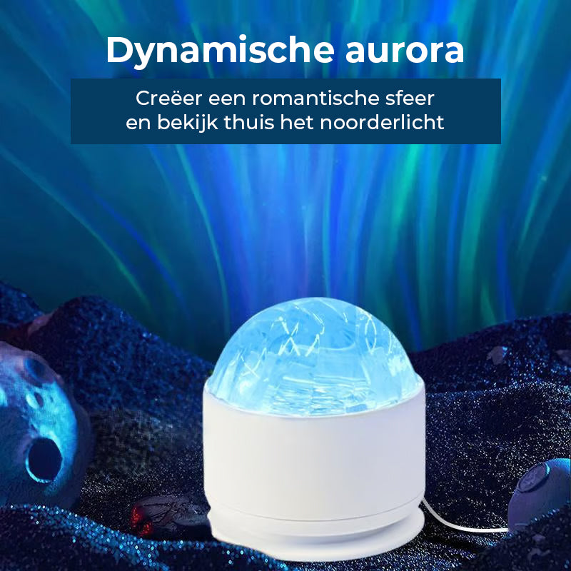 Aurora/water rimpel projector licht