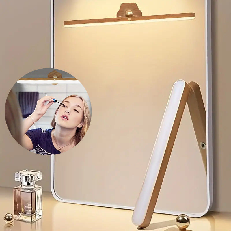 Lumière rechargeable pour miroir de maquillage