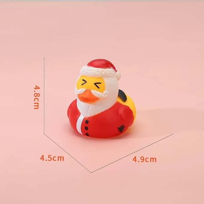 Calendrier de l'Avent 24 canards en caoutchouc de Noël