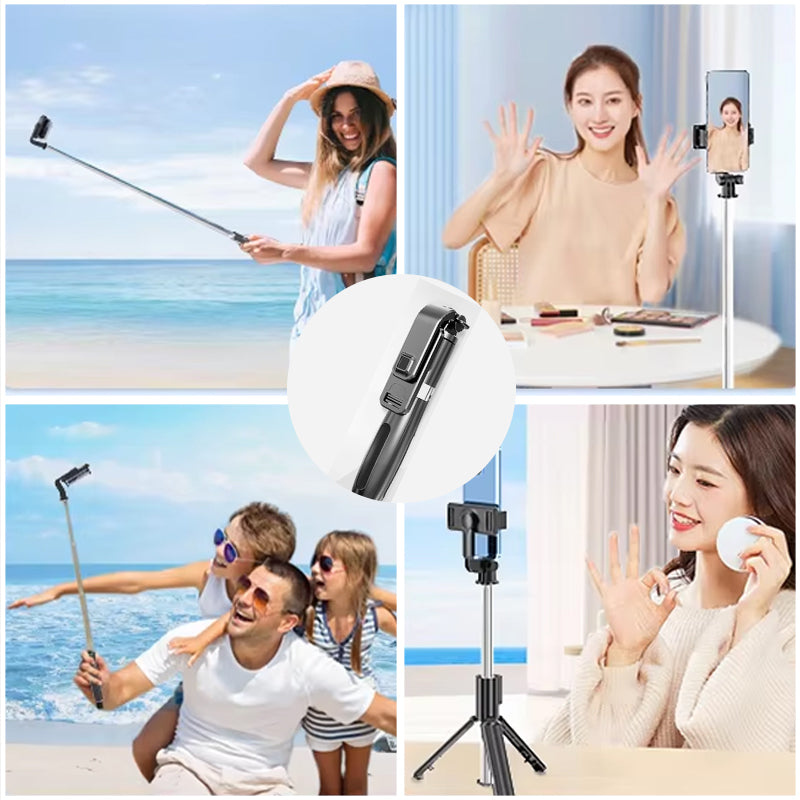 Selfie Stick-statief met Bluetooth-afstandsbediening