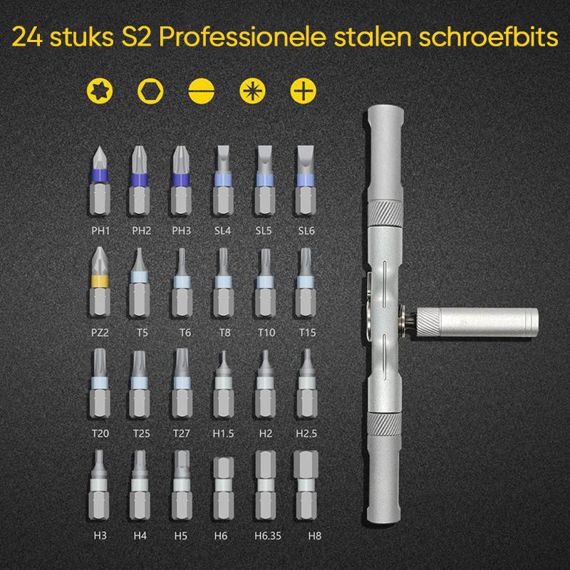 42 in 1 Magnetische Schroevendraaierset