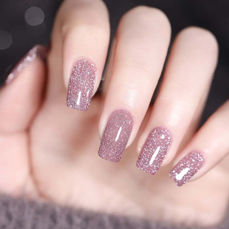 Vernis à ongles gel pailleté haute densité