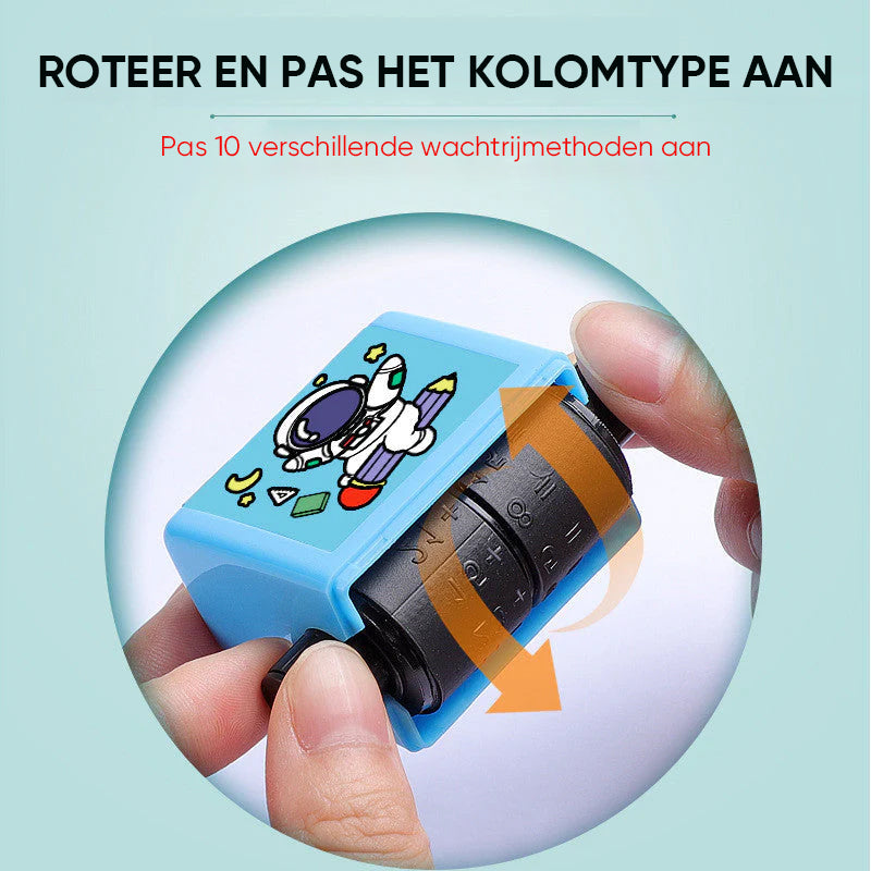 Roller digitale onderwijsstempel