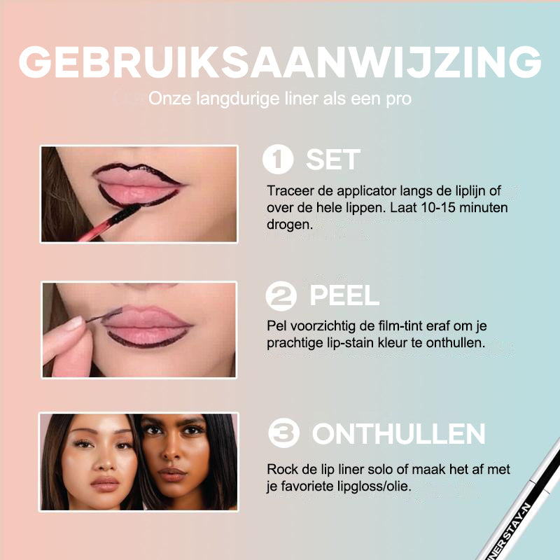 Peel-off lipliner