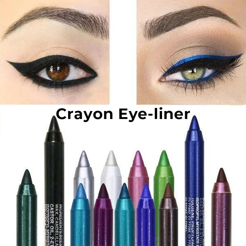 Crayon Eyeliner longue durée coloré