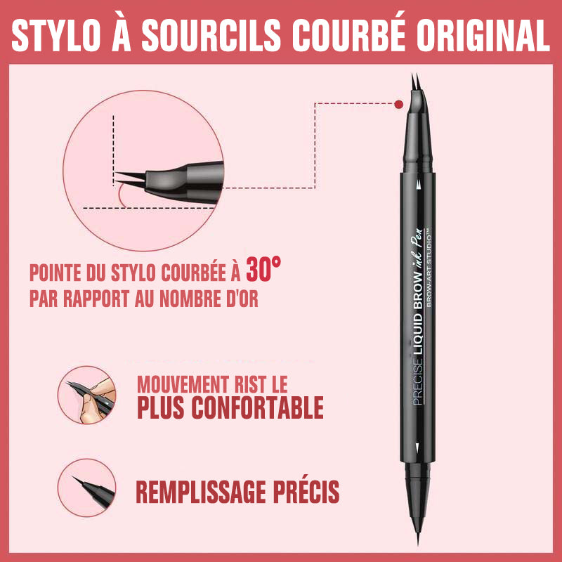 Crayon à sourcils 2 en 1