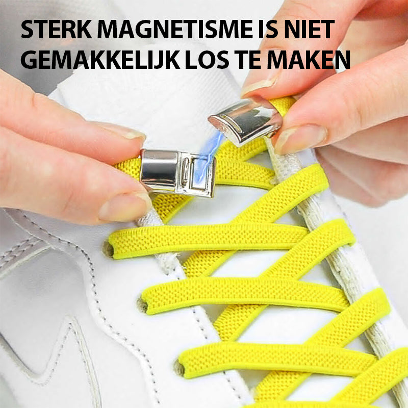 Magnetische luie schoenveter metalen gesp