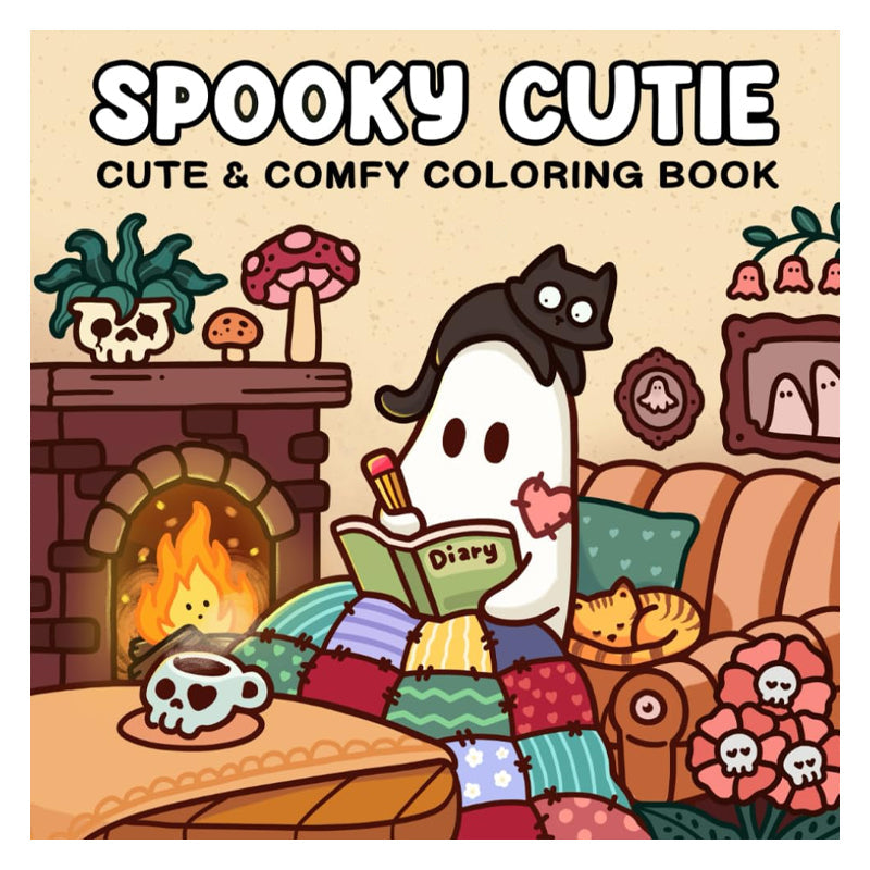 Spooky Cutie : Livre de coloriage pour adultes et adolescents