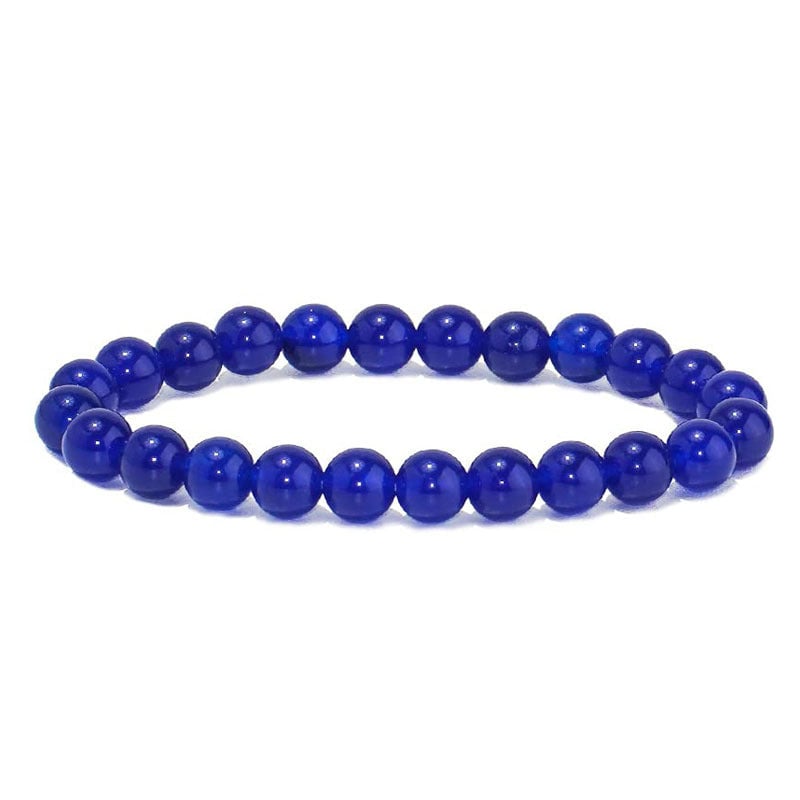 Armband met kralen van natuurlijke lapis lazulisteen