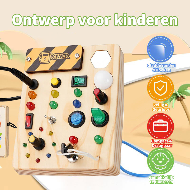 Houten peuterspeelgoed