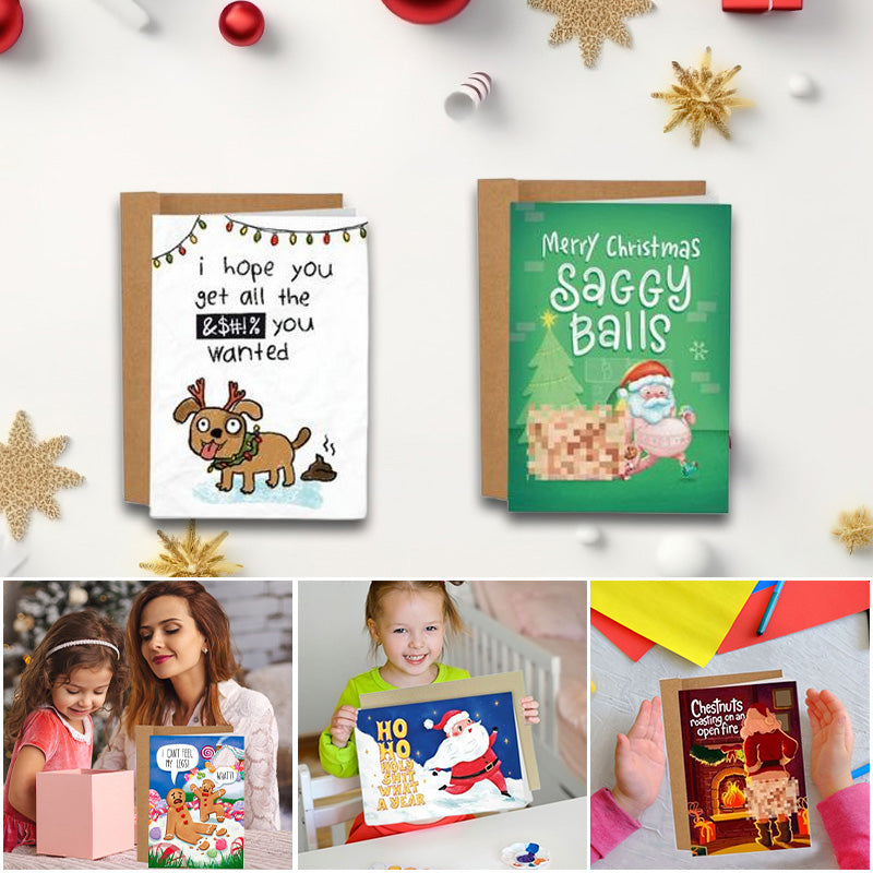 9 Slechtste Kerstgroetkaarten Ooit Bundelboxset