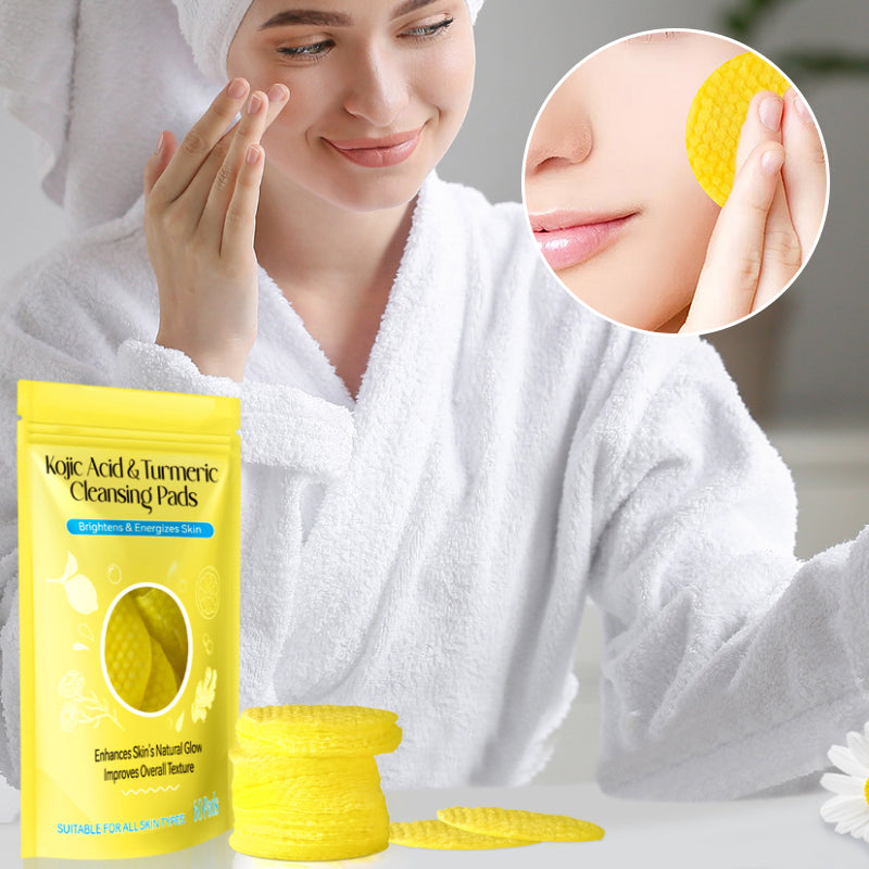 Kurkuma reinigende exfoliërende pads