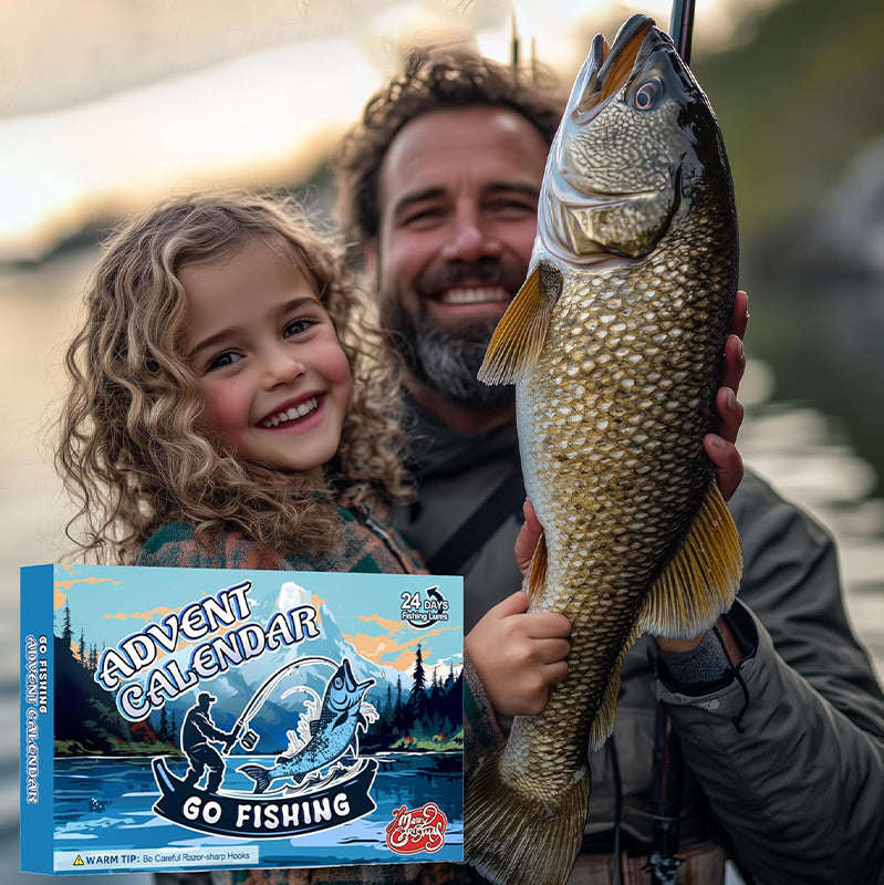 Voorverkoop>>24 Dagen Kerstmis Aftellen Vis Tackle Set