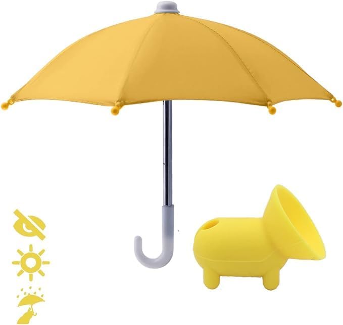 Support à ventouse pour parapluie de téléphone pour le soleil