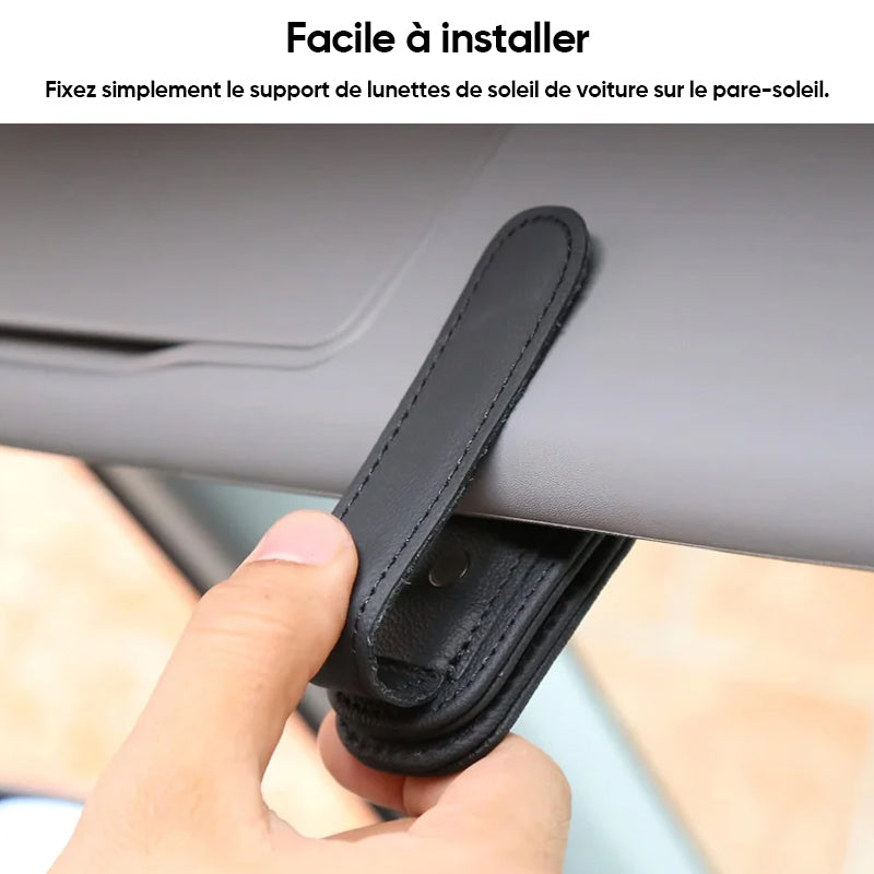 Supports de lunettes de soleil pour pare-soleil de voiture