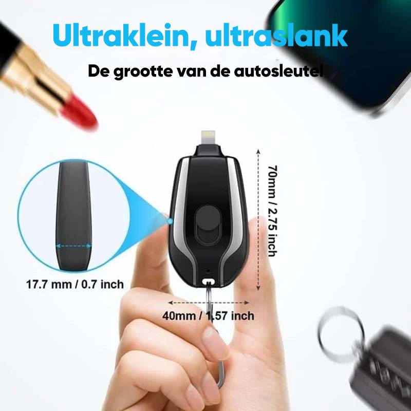 Sleutelhanger Powerbank