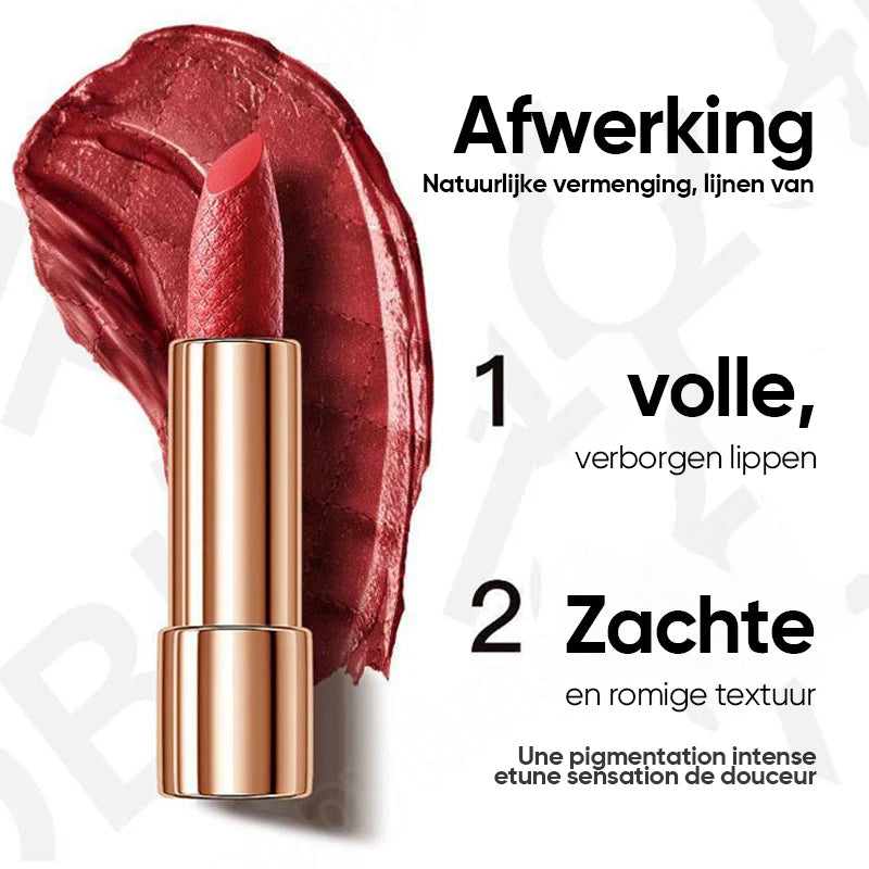 Fluwelen lippenstiften met kettingzakje