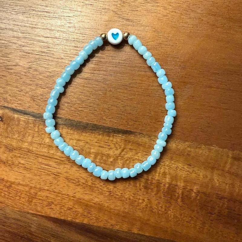 Bracelet d'amitié bleu