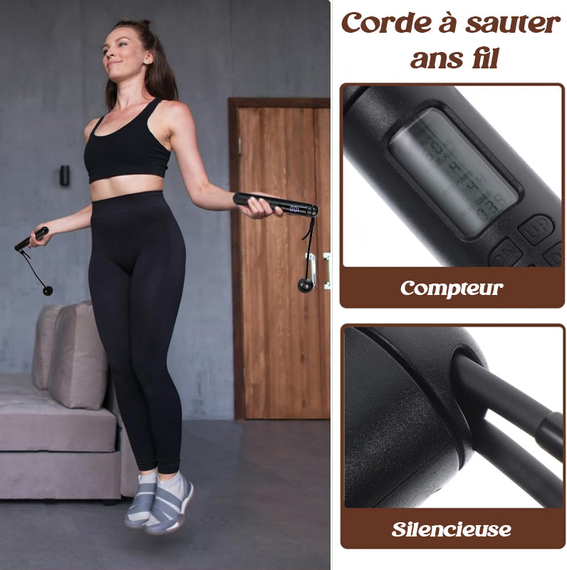 Corde à sauter avec compteur