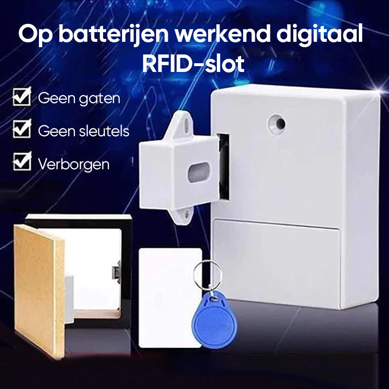 Elektronisch kastslot DIY voor houten ladekasten