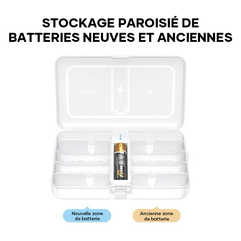 Boîte de stockage de batterie