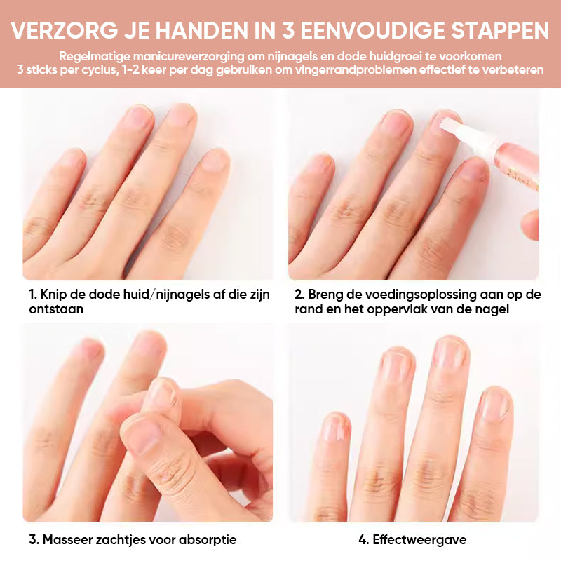 Voedingsgroeiolie voor nagels