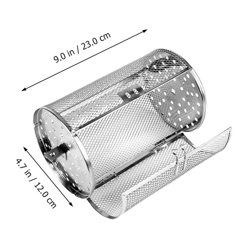 Roestvrijstalen roterende grill