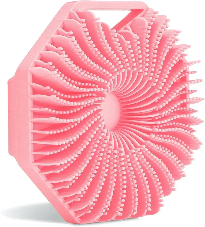 Brosse corporelle en silicone antimicrobienne pour la douche