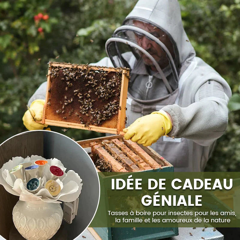 Tasse à boire pour insectes Abeille