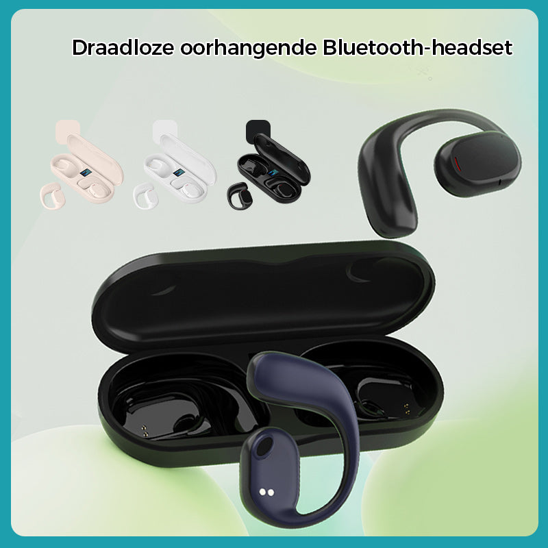 Draadloze oorhangende Bluetooth-headset