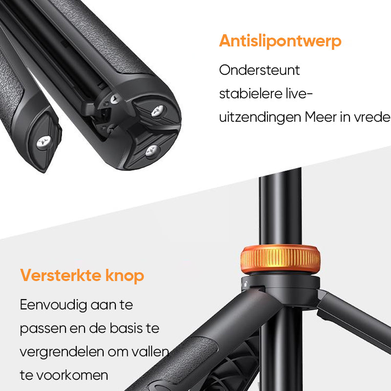 Selfie Stick-statief met Bluetooth-afstandsbediening