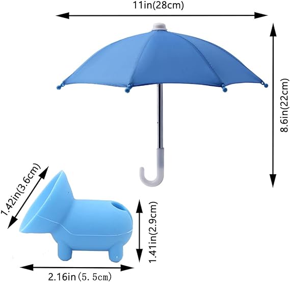 Support à ventouse pour parapluie de téléphone pour le soleil