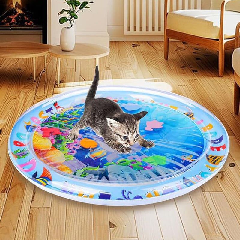 Tapis sensoriel d'eau pour animaux de compagnie