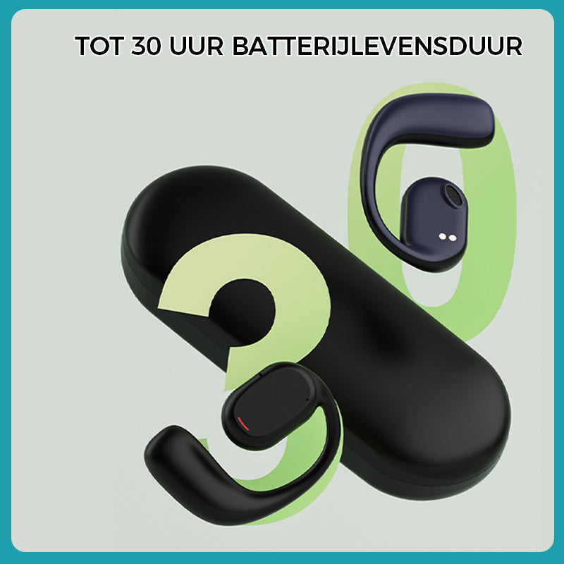 Waterdichte draadloze oorhangende Bluetooth-headset