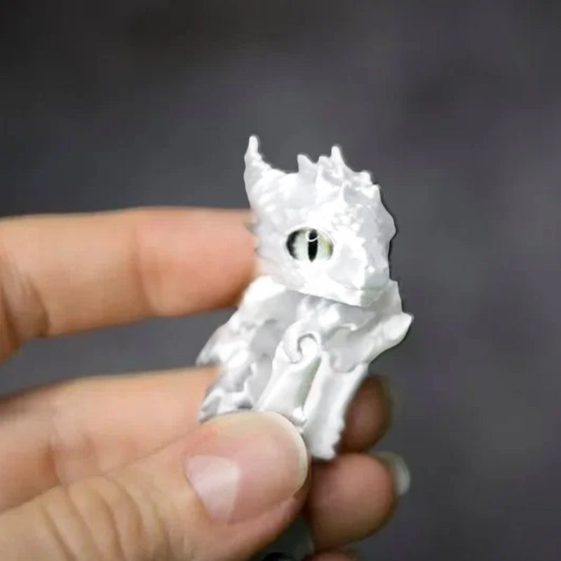 3D-geprinte kleine schattige draak