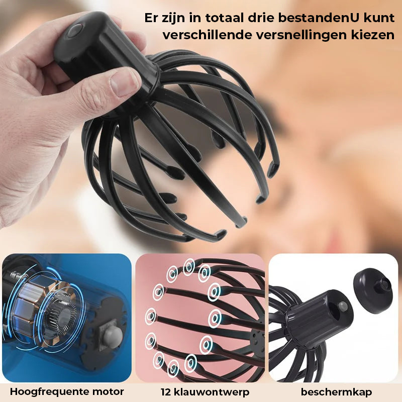 Octopus Hoofd Massager