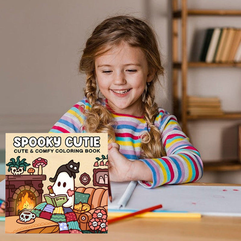 Spooky Cutie : Livre de coloriage pour adultes et adolescents