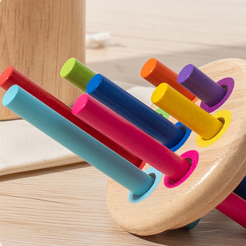 Jouet en bois Montessori avec bâtons