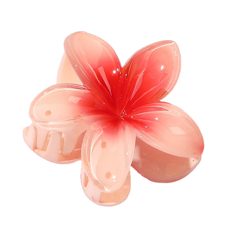 Barrette à cheveux fleur d'oeuf