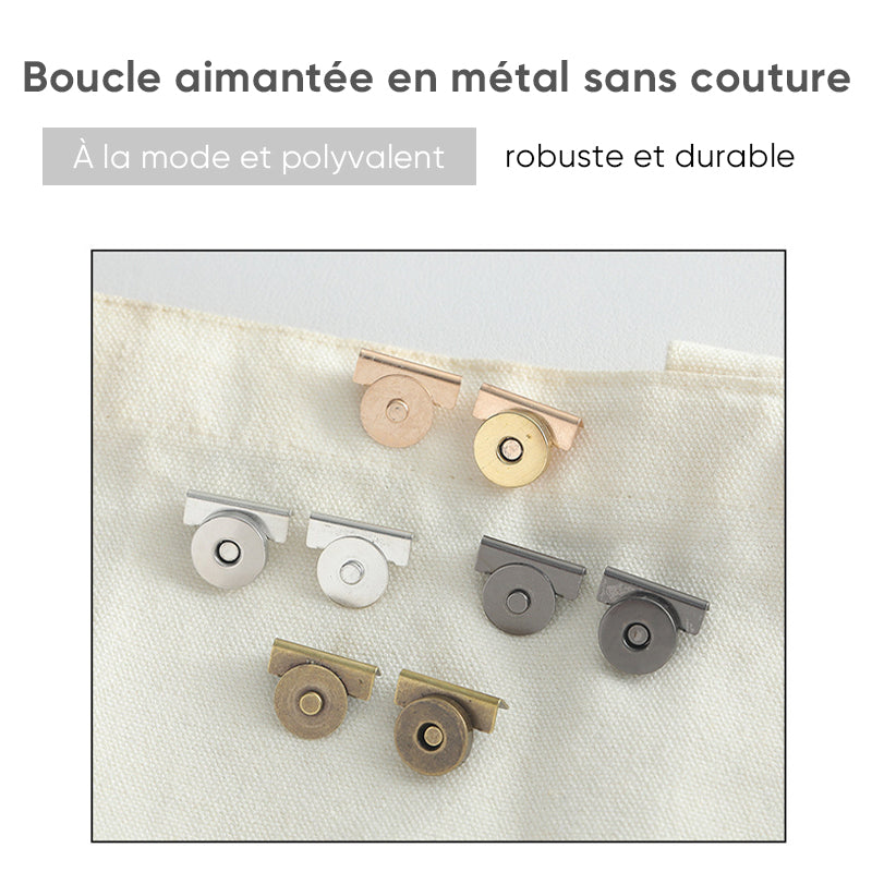 Boucle magnétique sans couture en métal